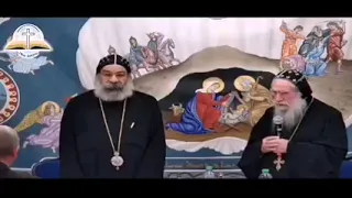 أبانا الذي في السموات اللغة السريانية في وجود الانبا رافائيل 