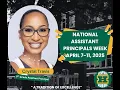 National Assistant Principals Week 2025 - Ms Crystal Travis