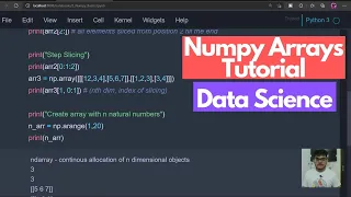 1 3 Python Numpy Arrays Tutorial PART-1 Data Science