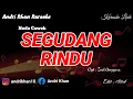 Download Lagu KARAOKE LIRIK VERSI ANDRI KHAN ~ SEGUDANG RINDU (NADA COWOK) ~ CIPT : ZOEL ANGGARA
