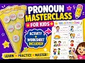 Master Pronouns in 10 Minutes Worksheet and Activity Included
