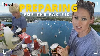 PREPARING to CROSS THE PACIFIC on a SAILBOAT – Installing our DOWNWIND SAIL & Rainman watermaker FIX