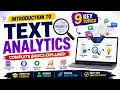 1 Introduction to Text Analytics Complete Basics Explained Easily Text Mining for Business