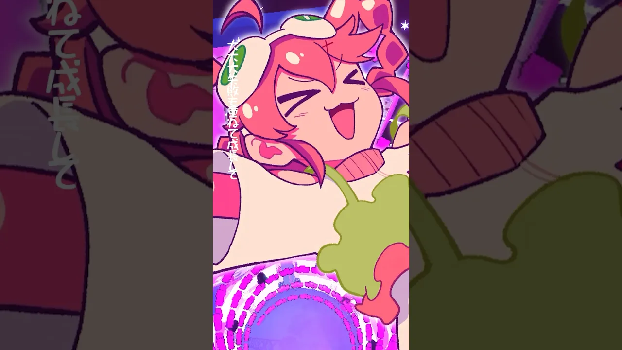 じんさん作曲 #DAIDAIDAIファンタジスタ MV公開?うごくみこち⁉️# #animation #shorts