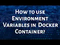 How to Use Environment Variables in a Docker Container Step-by-Step Guide