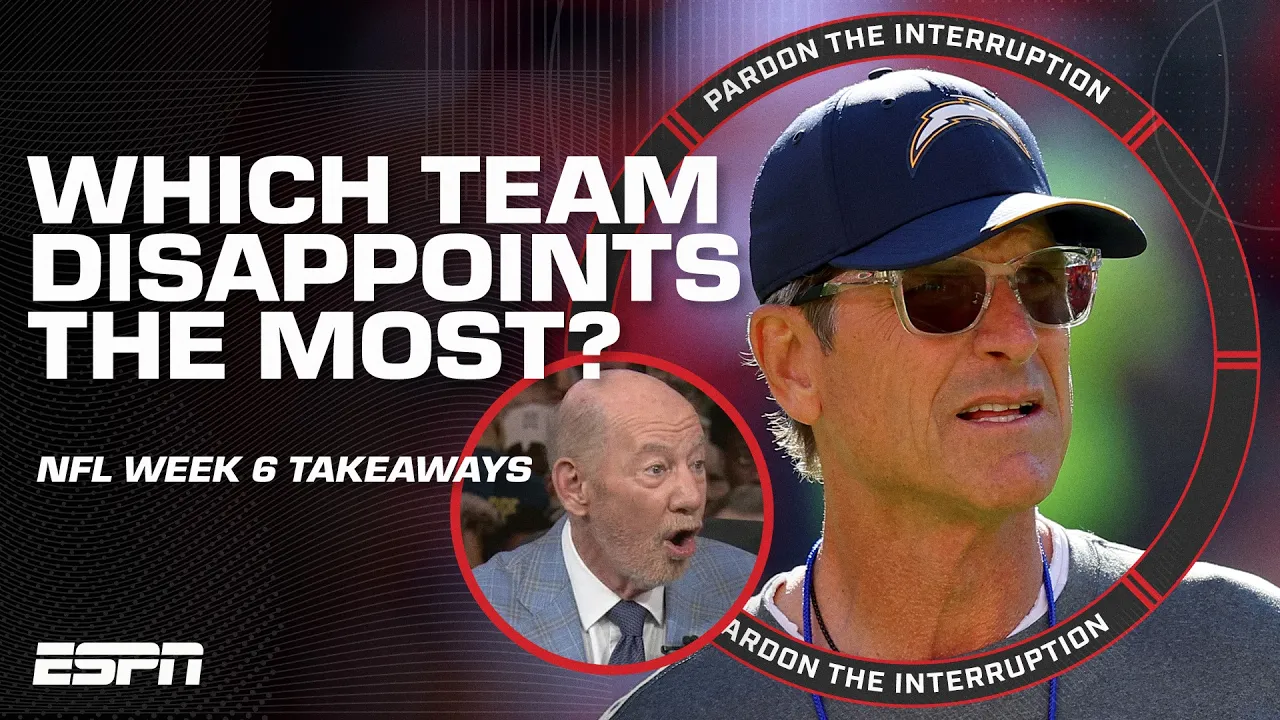 PTI debates if the Rams, Cowboys or Chargers have been more disappointing 👀