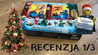 LEGO CITY 60201 - KALENDARZ ADWENTOWY - RECENZJA 1/3