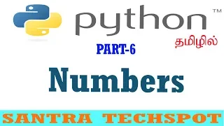6 DataType Numbers in Python Python Tutorial in Tamil