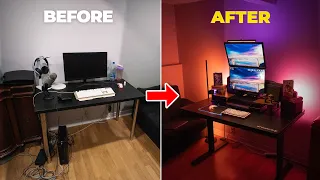 I Surprised My Friend with his DREAM Desk Setup He Deserved Total Glow Up