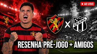 IRL | SPORT X CEARÁ PRÉ - JOGO AO VIVO  + RESENHA 🔴 | VICTOR GOES