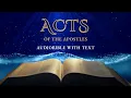 Holy Bible ACTS - Complete Reading with On-Screen Text