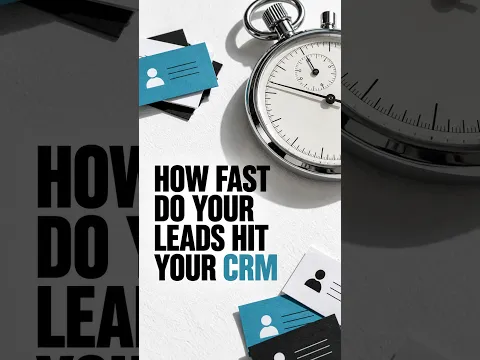 How Fast do you leads Hit your CRM?