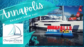 Annapolis sailboat show Fountaine Pajot tour