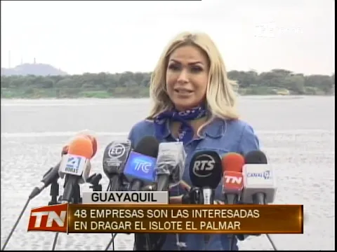 48 empresas son las interesadas en dragar el Islote El Palmar