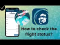 How to check the flight status using in Alaska Airlines