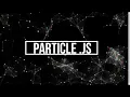 Particle js example