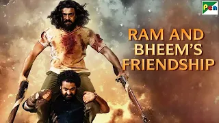 ram and bheems friendship ram charan ntr alia bhatt rrr