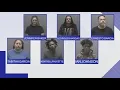 Six suspects arrested after street gang investigation in Alamance County