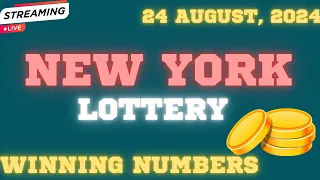 New York Midday Lottery Results For - 24 Aug 2024