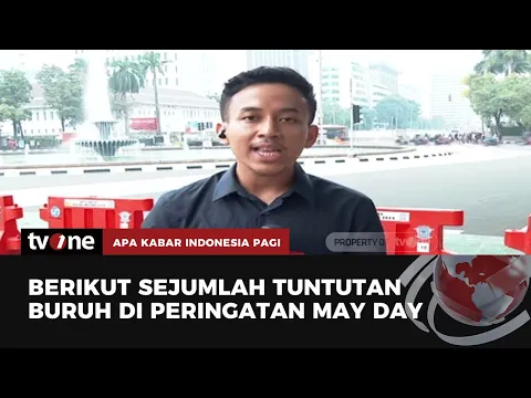 May Day: Peringatan Hari Buruh, Sejumlah Ruas Jalan Jakarta Ditutup