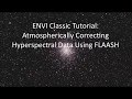 Hyperspectral Image Analysis and Processing with ENVI Software