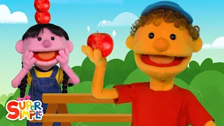 10 Apples On My Head Kids Songs Super Simple Songs 