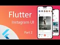 Flutter - Instagram Redesign UI Concept