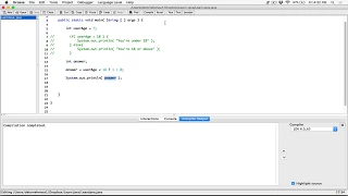 97 The conditional operator ternary operator - Learn Java