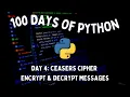 100 Days of Python - Day 4 Ceaser s Cipher