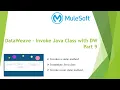 Mulesoft Tutorials DataWeave - Invoke Java Class with DW Part 9 DataWeave NetBook P22