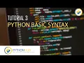 - Python Basics and Syntax Learn Python in Tamil Online Python Course for Beginners