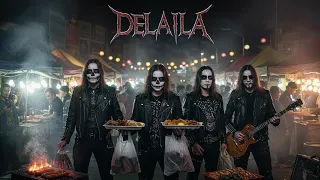 delaila kristal ai cover black metal 