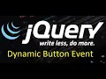Click event on dynamically created button or element in jquery Jquery ASP Hero