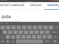 Seeing what puta means in english