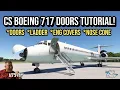 Captain Sim Boeing 717-200 Open All Doors Tutorial Amazing Doors Review Tutorial MSFS2020 Xbox