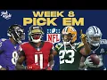 NFL Pick Em Week 8 Predictions