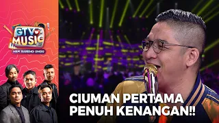 ungu ciuman pertama gtv love music hepi bareng ungu