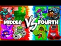 EVERY Alternate Middle Path vs EVERY 4th Path Tower Modded BTD 6