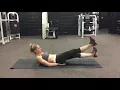CORE AND AB EXERCISES - Flutter Kicks