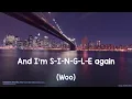 Hitkidd & Glorilla - FNF (Let's Go) (Clean) (Lyrics) - Audio, 4k Video