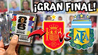 ⚽️ PREDICCION de la GRAN FINAL del MUNDIAL 2026 - Panini world cup 2026