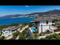 Didim Akbuk te satilik esyali havuzlu deniz manzarali mustakil villa