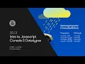 3B 01 Intro to Javascript Console Datatypes