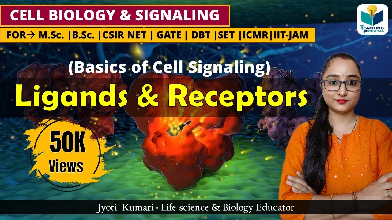 LIGAND AND RECEPTOR (PART-1) || CELL SIGNALING || CSIR NET || GATE LIFESCIENCE
