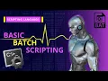 Basic Batch Script Tutorial In Hindi Batch Scripting Language Tutorial The Hacker Akhil