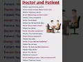 Download Lagu Doctor and Patient conversation in english #englishconversation