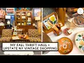 NEWBURGH VINTAGE EMPORIUM WARE HOUSE Fall Thrift Haul