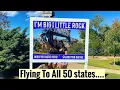 Using A Random State Generator to Fly Across the US