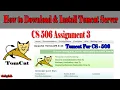 How to Download and Install Tomcat Server CS 506 Assignment 3 vickylab