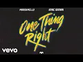 Marshmello, Kane Brown - One Thing Right (Audio)